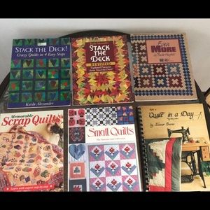 Collection of (6) Quilt books
